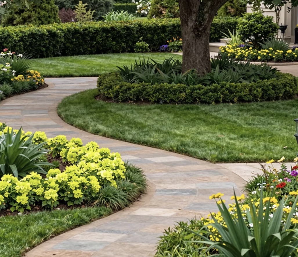 Hunt Premier garden pathway work